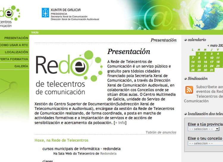 Portal Rede de Telecentros de Comunicación